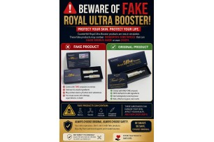 BEWARE OF FAKE ROYAL ULTRA BOOSTER 